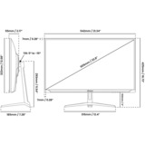 Arozzi Nova 24T1K200, Gaming-Monitor 61 cm (23.8 Zoll), schwarz, FullHD, IPS, HDMI, DP, Adaptive-Sync, HDR, 200Hz Panel