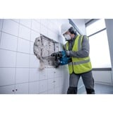 Bosch Professional Akku-Bohrhammer GBH 18V-28 CF Professional, mit GDE 18V-16 blau/schwarz, 2x Akku ProCORE18V 8,0Ah, Bluetooth, in L-BOXX
