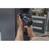 Bosch Professional Akku-Bohrschrauber GSR 12V-32 FC Professional, 12Volt blau/schwarz, 2x Li-Ionen Akku 2,0Ah, L-BOXX, Metallbohrfutteraufsatz, Bohrhammeraufsatz 