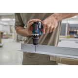 Bosch Professional Akku-Bohrschrauber GSR 12V-32 FC Professional, 12Volt blau/schwarz, 2x Li-Ionen Akku 2,0Ah, L-BOXX, Metallbohrfutteraufsatz, Bohrhammeraufsatz 