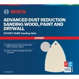 Bosch Professional Expert M480 Netzstruktur-Schleifblatt 100 x 150mm, K400 10 Stück, für Multischleifer