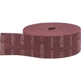 Bosch Professional Expert Vliesrolle N880 Medium A, 115mmx10m, Schleifblatt rot, 10 Meter Rolle, zum Handschleifen