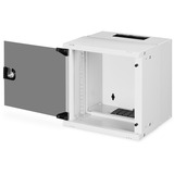 Digitus Wandgehäuse SOHO PRO - 254 mm (10") - 325x315x300 mm, IT-Schrank hellgrau, 6 Höheneinheiten
