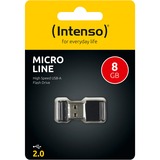 Intenso Micro Line 8 GB, USB-Stick schwarz