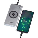 Intenso Powerbank Wireless WPD10000 silber, 10.000 mAh