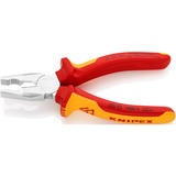 KNIPEX Kombizange 01 06 160 VDE rot/gelb, Griffe isoliert, VDE-geprüft