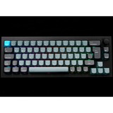 Keychron Q2 Pro, Gaming-Tastatur schwarz/blaugrau, DE-Layout, Keychron K Pro Banana, Hot-Swap, Aluminiumrahmen, RGB
