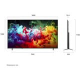 LG 85QNED7EB3A.AEUD, QNED-Fernseher 215 cm (85 Zoll), schwarz, UltraHD/4K, Triple Tuner