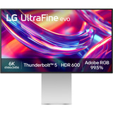 LG UltraFine 32U990A-S, LED-Monitor 80 cm (32 Zoll), silber/schwarz, 6K, Thunderbolt 5, 6K-Daisy-Chain