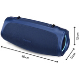 Medion Life P61746 Bluetooth Lautsprecher M blau, Bluetooth, Dual Illuminated, Integrierte Powerbank
