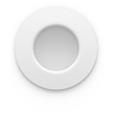 Philips Hue Hue White & Color Ambiance Slim Einbauleuchte, LED-Leuchte weiß, 90 mm