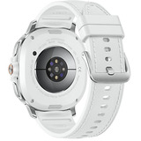 SAMSUNG Galaxy Watch8 Classic, Smartwatch weiß, 46mm, Bluetooth, Hybrid-Armband