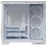 Silentware View A-RGB , Tower-Gehäuse weiß, Tempered Glass x2