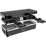 Tefal Raclette-Grill Plug&Share RE2308 schwarz/silber, 400 Watt, für 2 Personen, erweiterbar