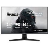 iiyama G-Master G2441HSU-B1, Gaming-Monitor 60.5 cm (23.8 Zoll), schwarz, FullHD, IPS, HDMI, DP, Free-Sync, USB-Hub, 144Hz Panel