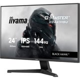iiyama G-Master G2441HSU-B1, Gaming-Monitor 60.5 cm (23.8 Zoll), schwarz, FullHD, IPS, HDMI, DP, Free-Sync, USB-Hub, 144Hz Panel