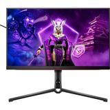 AOC AGON Pro AG324UX, Gaming-Monitor 80 cm(32 Zoll), schwarz/rot, UltraHD/4K, Adaptive-Sync, HDR, 144Hz Panel