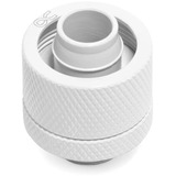 Alphacool Eiszapfen 16/10mm Anschraubtülle G1/4 - White Sixpack, Verbindung weiß, für weiche Schläuche (PVC, Silikon, Neoprene)