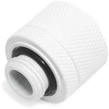 Alphacool Eiszapfen 16/10mm Anschraubtülle G1/4 - White Sixpack, Verbindung weiß, für weiche Schläuche (PVC, Silikon, Neoprene)