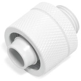 Alphacool Eiszapfen 16/10mm Anschraubtülle G1/4 - White Sixpack, Verbindung weiß, für weiche Schläuche (PVC, Silikon, Neoprene)