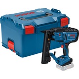 Bosch Professional Akku-Holztacker GNH 18V-38 M Professional solo, 18Volt, Elektrotacker blau/schwarz, ohne Akku und Ladegerät, in L-BOXX