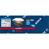 Bosch Professional Expert C470 Schleifblatt, Ø 150mm, K320 Multilochung 50 Stück, für Exzenterschleifer