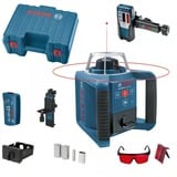 Bosch Professional Rotationslaser GRL 300 HV Professional blau/schwarz, rote Laserlinie, mit Laser-Empfänger LR 1, in L-BOXX