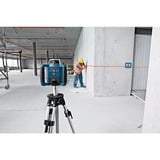 Bosch Professional Rotationslaser GRL 300 HV Professional blau/schwarz, rote Laserlinie, mit Laser-Empfänger LR 1, in L-BOXX
