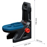 Bosch RM 10 Professional, Halterung schwarz/türkis