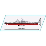 COBI Battleship Missouri, Konstruktionsspielzeug Maßstab 1:300