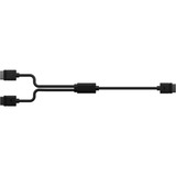 Corsair iCUE LINK Y-Kabel, 600mm, gerade schwarz, 1 Stück