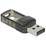 DeLOCK USB 2.0 Bluetooth 4.0 Adapter 2 in 1 USB Type-C oder Typ-A, Bluetooth-Adapter