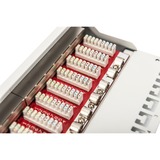 Digitus 10" Patchpanel DN-91612S-EA-G, 12-Port, Cat.6a grau, 1HE, Rack Mount, geschirmt