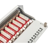 Digitus 10" Patchpanel DN-91612S-EA-G, 12-Port, Cat.6a grau, 1HE, Rack Mount, geschirmt