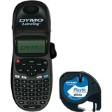 Dymo LetraTag LT-100T Black Edition Bundle, Beschriftungsgerät schwarz, inkl. 1x LetraTAG Kunststoffband S0721660
