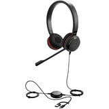 Jabra Evolve 20 SE, Headset schwarz, UC, USB-C und USB-A, Stereo