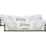 Kingston FURY DIMM 64 GB DDR5-6400 (2x 32 GB) Dual-Kit, Arbeitsspeicher weiß, KF564C32RWK2-64, Renegade XMP, INTEL XMP