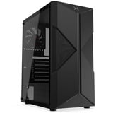 Krux Astral, Tower-Gehäuse schwarz, Tempered Glass