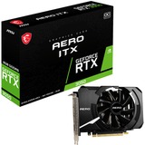 MSI GeForce RTX 3050 Aero ITX 8G OC, Grafikkarte Lite Hash Rate, 3x DisplayPort, 1x HDMI 2.1