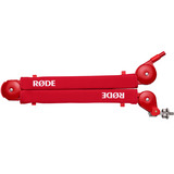 Rode Microphones PSA1+, Halterung rot, Professioneller Studioarm