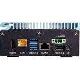 Shuttle Edge PC SPCEL02P, Barebone türkis, ohne Betriebssystem, PoE