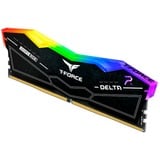 Team Group DIMM 48 GB DDR5-7600 (2x 24 GB) Dual-Kit, Arbeitsspeicher schwarz, FF3D548G7600HC36EDC01, Delta RGB, INTEL XMP