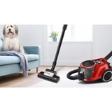 Bosch Home Serie 6 ProAnimal BGC41PET, Bodenstaubsauger rot/schwarz