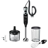 Bosch Home Stabmixer ErgoMixx MSM67170 schwarz/grau, 750 Watt, mit Zerkleinerer und Schneebesen