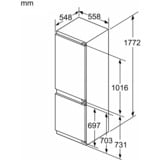 Bosch KIN86ADD0 Serie 6, Kühl-/Gefrierkombination 