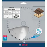 Bosch Professional PRO Wood cordless Kreissägeblatt, Ø 190mm, 48Z Bohrung 30mm, für Akku-Handkreissägen