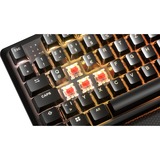 Corsair K70 CORE TKL WIRELESS, Gaming-Tastatur schwarz, DE-Layout, Corsair MLX Red v2