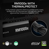 Corsair RM1000e (3rd Gen), PC-Netzteil schwarz, ThermalProtect 12V-2x6-Kabel, Kabel-Management, 1000 Watt