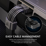 Corsair RM1000e (3rd Gen), PC-Netzteil schwarz, ThermalProtect 12V-2x6-Kabel, Kabel-Management, 1000 Watt