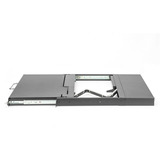 Digitus Modulare HD LCD KVM Konsole mit 17" TFT 8 Port HDMI, KVM-Switch schwarz, deutsches Tastaturlayout, 8 Port HDMI KVM-Switch, Touchpad